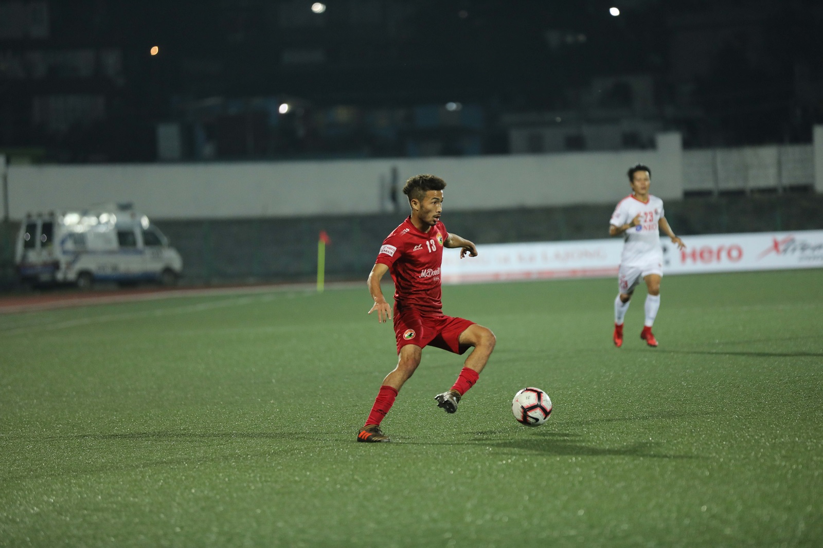 Naorem Mahesh announced his arrival in the Indian football scene with a brace against Aizawl FC